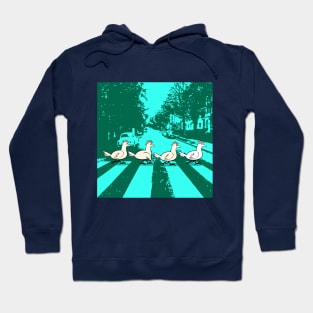 Chickens Crossing Abbey Road Hoodie